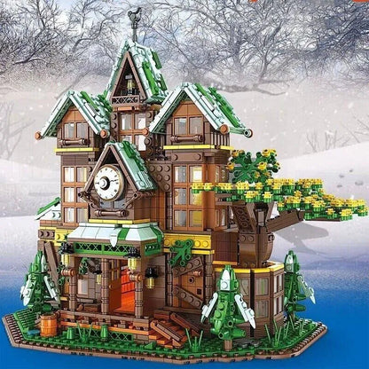 JuHang MOC Building Block Set: Idea Expert City Time Room 86002