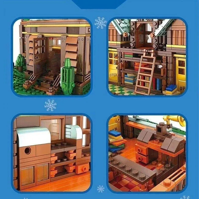 JuHang MOC Building Block Set: Idea Expert City Time Room 86002