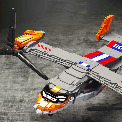 JuHang MOC Building Block Set: Boeing Bell Osprey V22 88007