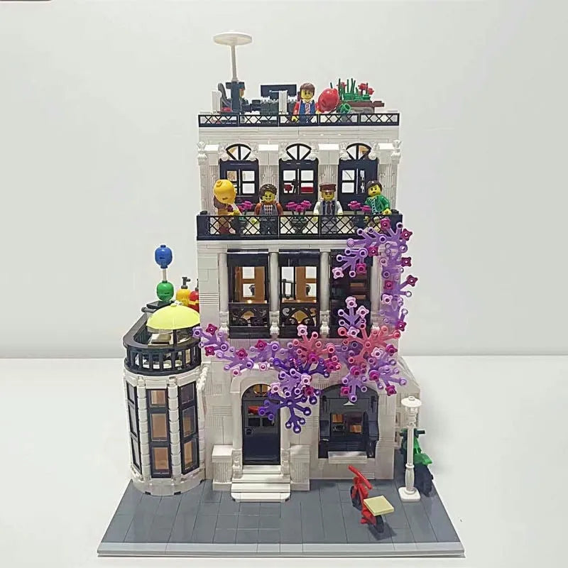 JuHang MOC Building Block Set: European City Garden Flower House, Model 86012