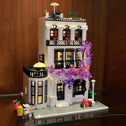 JuHang MOC Building Block Set: European City Garden Flower House, Model 86012