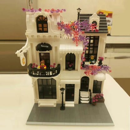 JuHang MOC Building Block Set: European City Garden Flower House, Model 86012