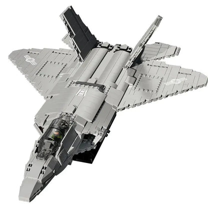 JuHang MOC Building Block Set: F-22 Raptor Stealth Aircraft, Model 88003