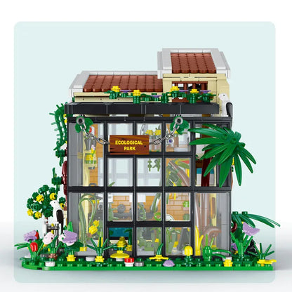 MORK Building Block Set: Ecological Park House LED 031063