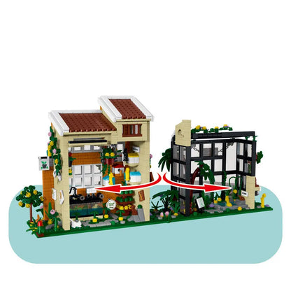MORK Building Block Set: Ecological Park House LED 031063