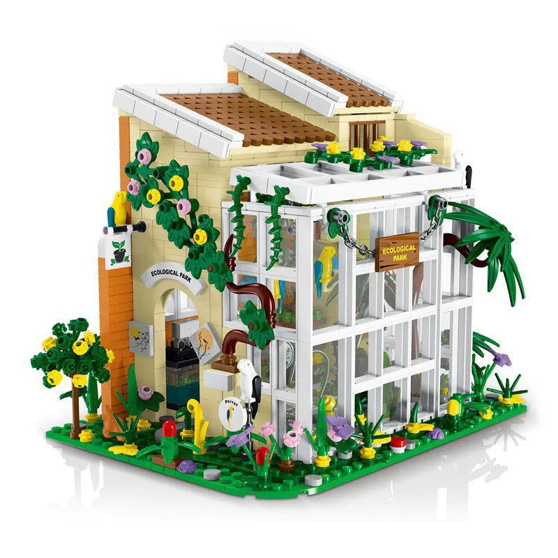 MORK Building Block Set: Ecological Park House LED 031063