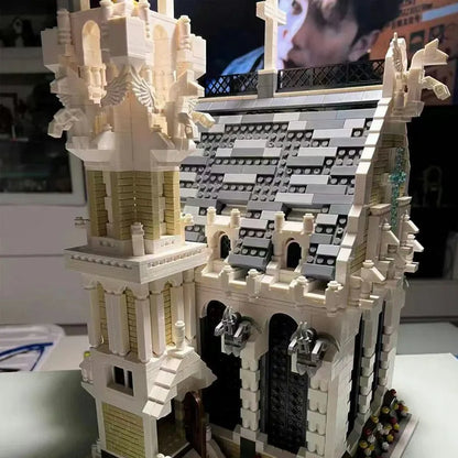 MORK MOC Building Block Set: Medieval City Church 033006