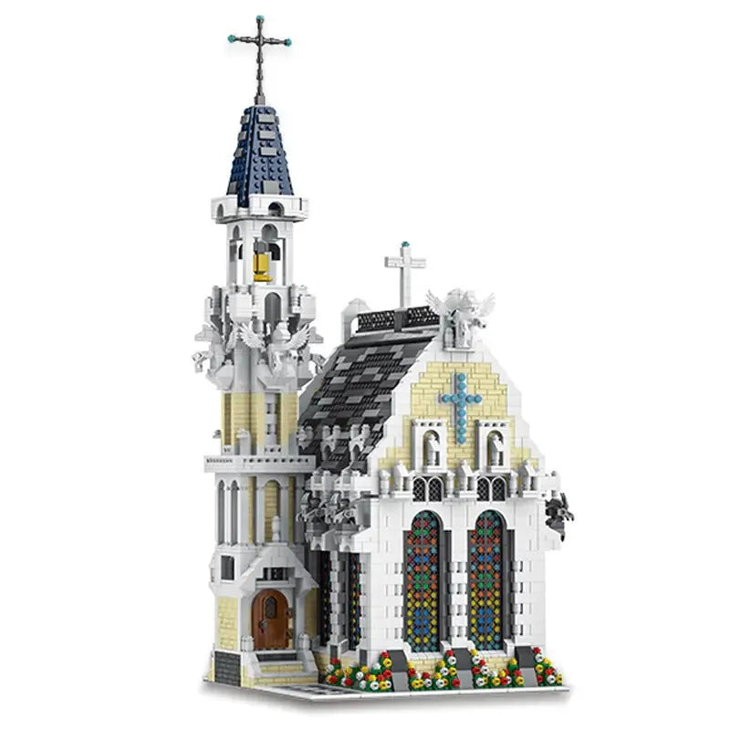 MORK MOC Building Block Set: Medieval City Church 033006