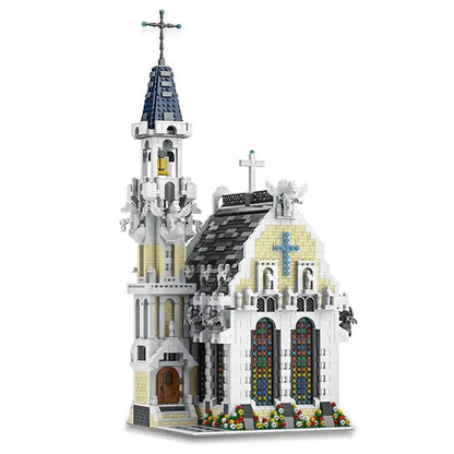 MORK MOC Building Block Set: Medieval City Church 033006