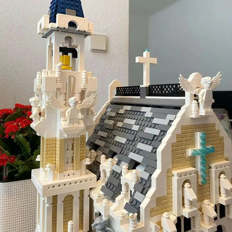 MORK MOC Building Block Set: Medieval City Church 033006