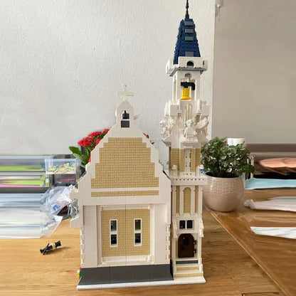 MORK MOC Building Block Set: Medieval City Church 033006