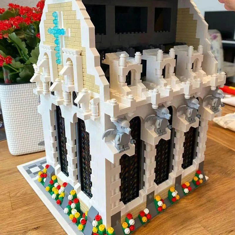 MORK MOC Building Block Set: Medieval City Church 033006
