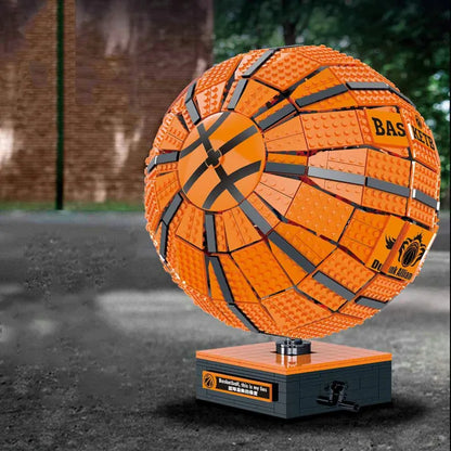 MORK MOC Building Block Set: Idea Expert Rotating Basketball, Model 031008