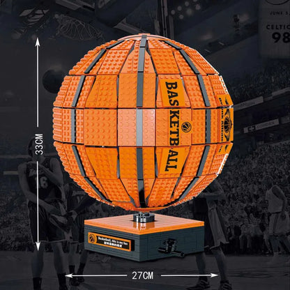 MORK MOC Building Block Set: Idea Expert Rotating Basketball, Model 031008
