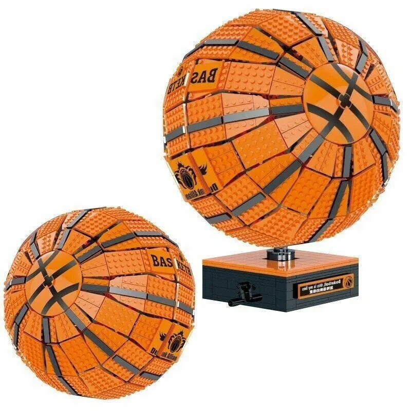MORK MOC Building Block Set: Idea Expert Rotating Basketball, Model 031008