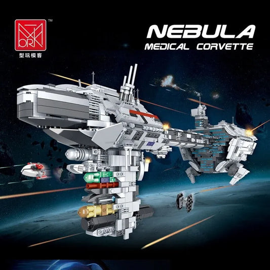 MORK MOC Building Block Set: Star Wars Nebulon-B Escort Frigate, Model 032001