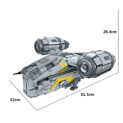 MORK MOC Building Block Set: Star Wars UCS Razor Crest 032002