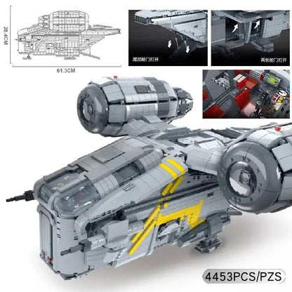 MORK MOC Building Block Set: Star Wars UCS Razor Crest 032002