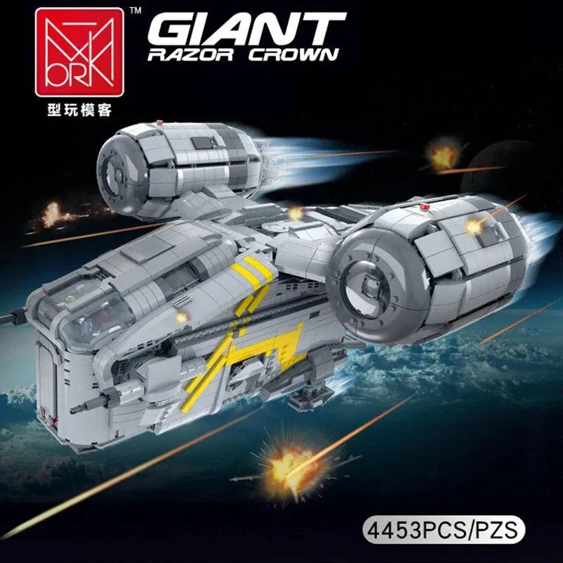 MORK MOC Building Block Set: Star Wars UCS Razor Crest 032002
