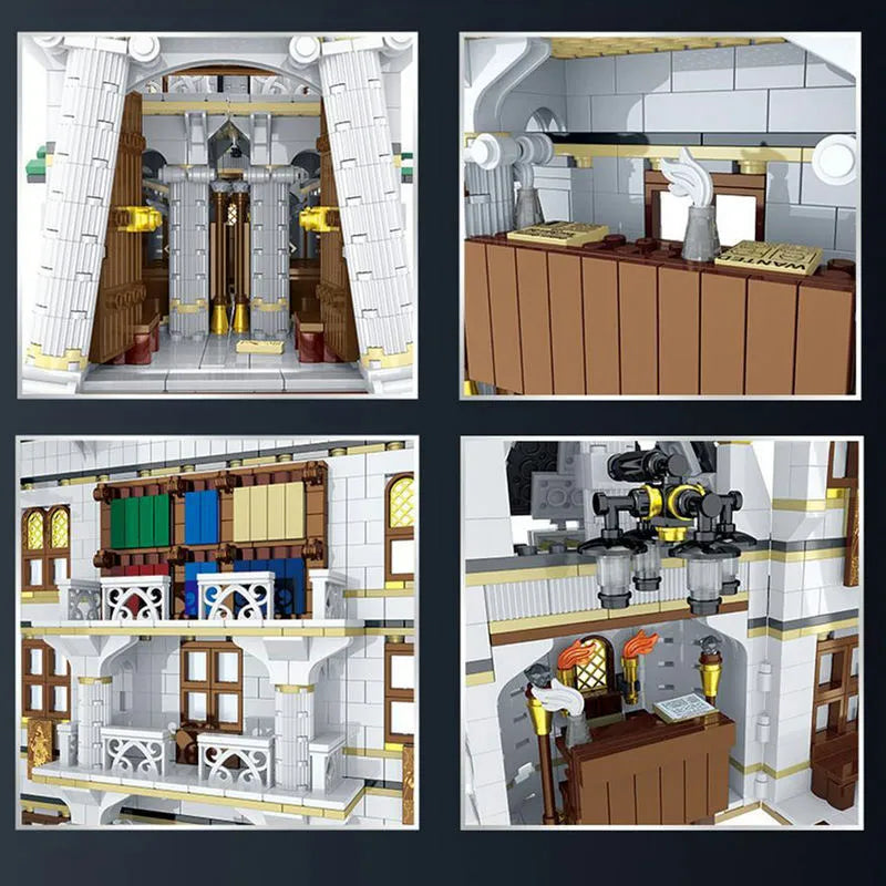 MORK MOC Building Block Set: Movie Expert Harry Potter MOC Diagon Alley, Model 032101