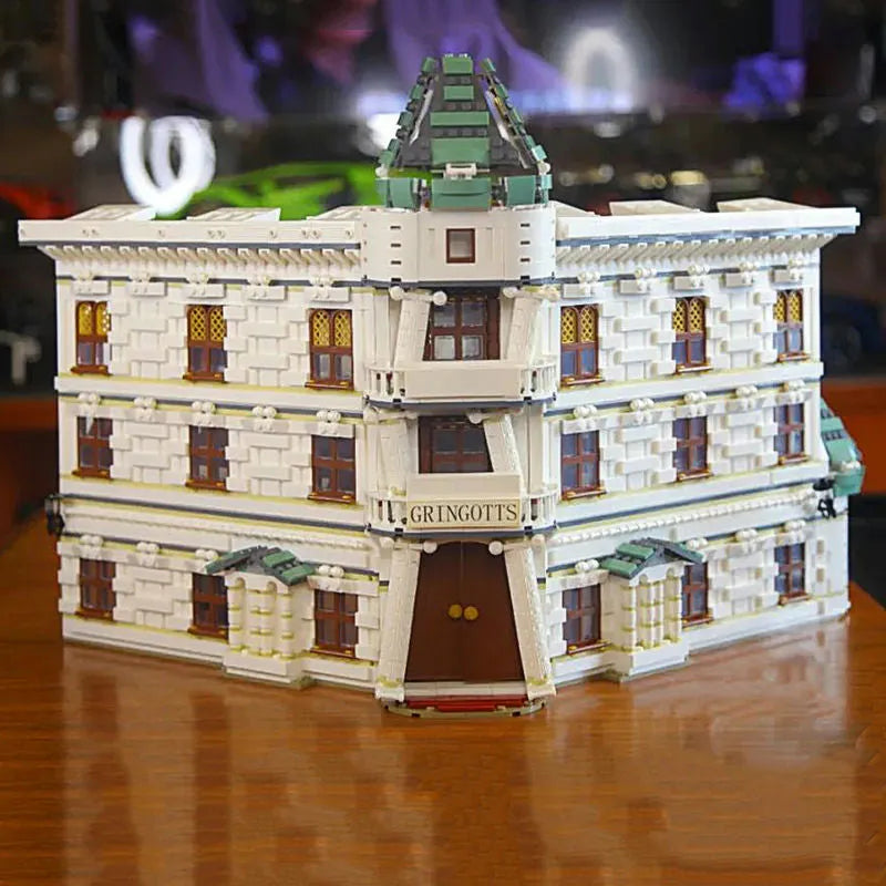 MORK MOC Building Block Set: Movie Expert Harry Potter MOC Diagon Alley, Model 032101