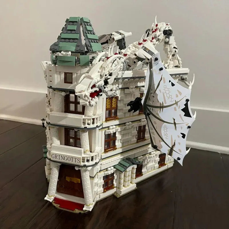 MORK MOC Building Block Set: Movie Expert Harry Potter MOC Diagon Alley, Model 032101