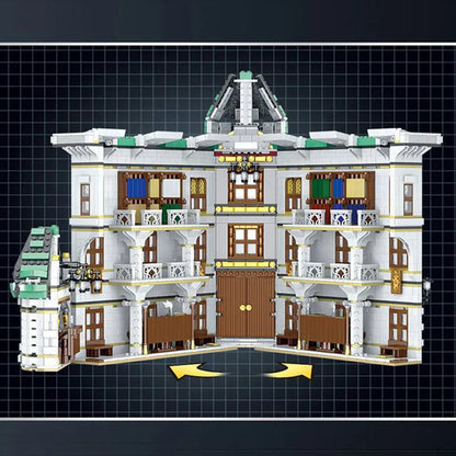 MORK MOC Building Block Set: Movie Expert Harry Potter MOC Diagon Alley, Model 032101