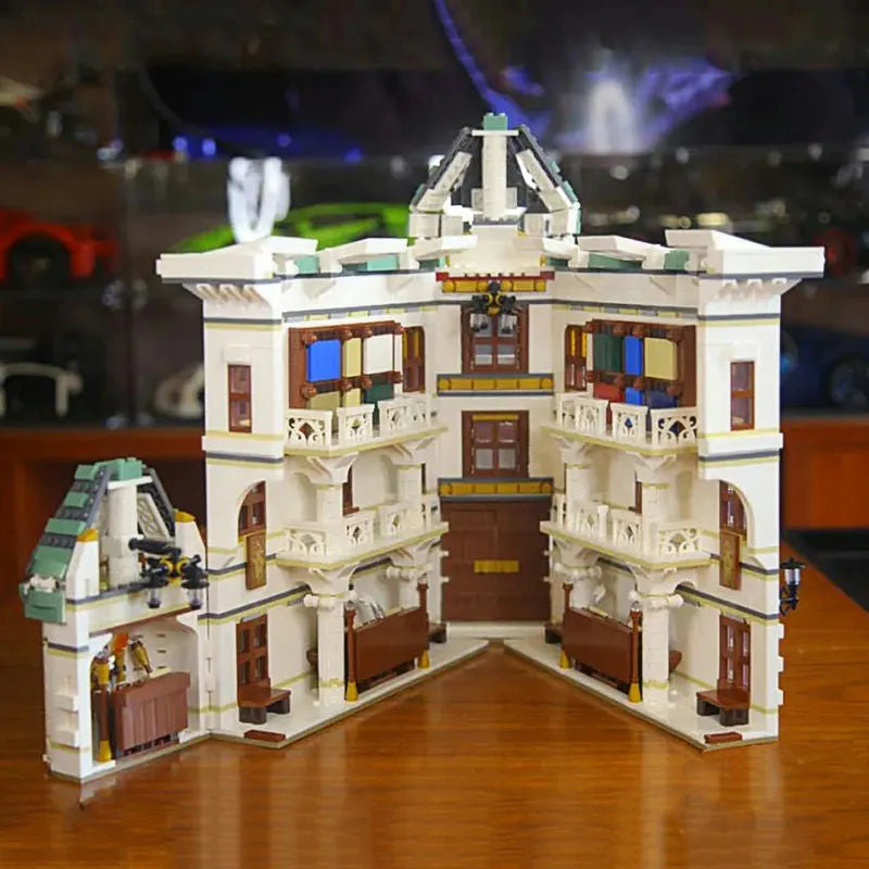 MORK MOC Building Block Set: Movie Expert Harry Potter MOC Diagon Alley, Model 032101