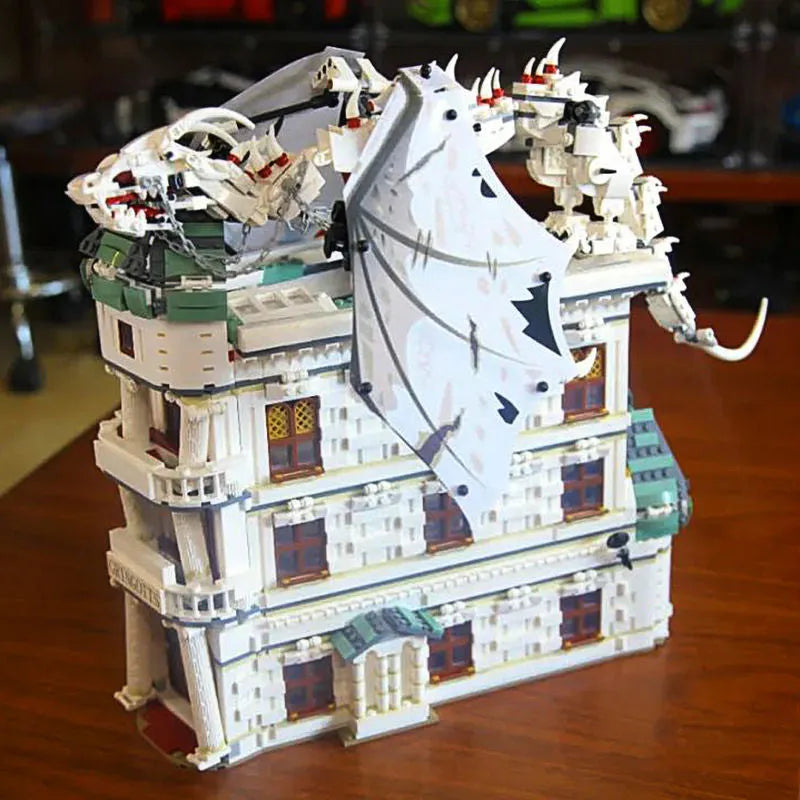 MORK MOC Building Block Set: Movie Expert Harry Potter MOC Diagon Alley, Model 032101