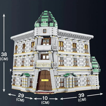 MORK MOC Building Block Set: Movie Expert Harry Potter MOC Diagon Alley, Model 032101