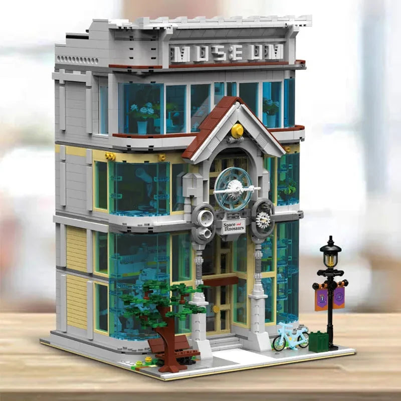 MORK MOC Building Block Set: Street Experts MOC Science Museum, Model 10206