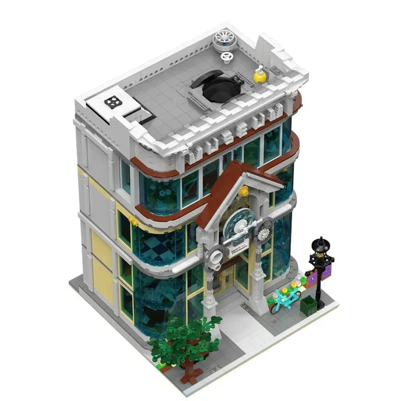 MORK MOC Building Block Set: Street Experts MOC Science Museum, Model 10206
