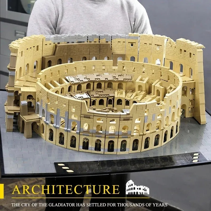 Mould King MOC Building Block Set: Rome Colosseum, Model 22002