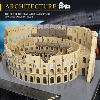 Mould King MOC Building Block Set: Rome Colosseum, Model 22002