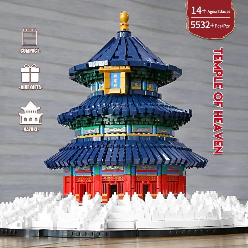 Mould King MOC Building Block Set: Temple Of Heaven, Model 22009