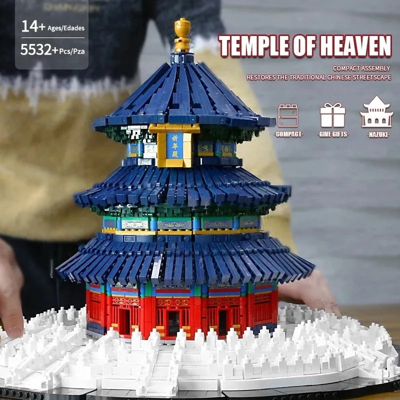 Mould King MOC Building Block Set: Temple Of Heaven, Model 22009