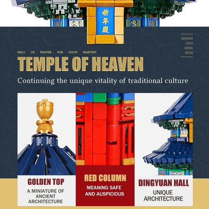 Mould King MOC Building Block Set: Temple Of Heaven, Model 22009