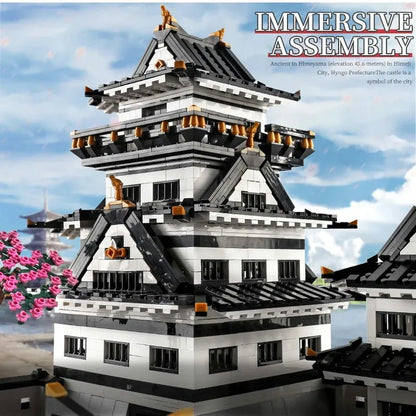 Mould King MOC Building Block Set: View Sakura Himeji Castle, Model K22006