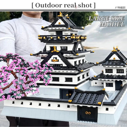 Mould King MOC Building Block Set: View Sakura Himeji Castle, Model K22006