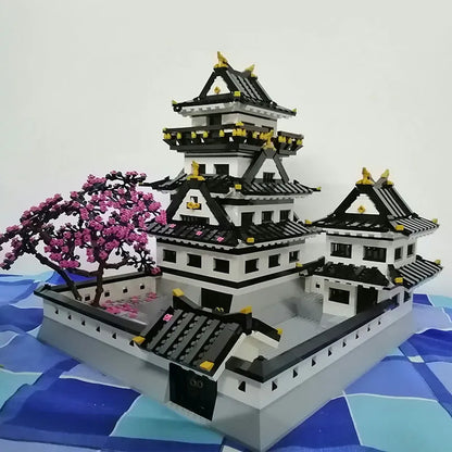 Mould King MOC Building Block Set: View Sakura Himeji Castle, Model K22006