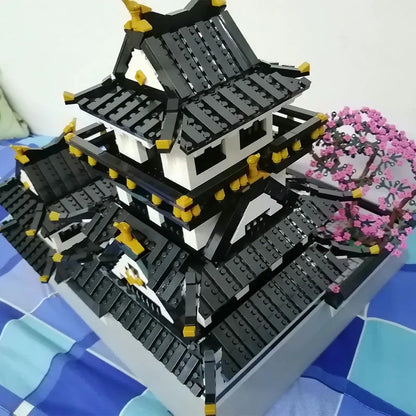 Mould King MOC Building Block Set: View Sakura Himeji Castle, Model K22006