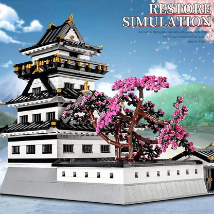Mould King MOC Building Block Set: View Sakura Himeji Castle, Model K22006