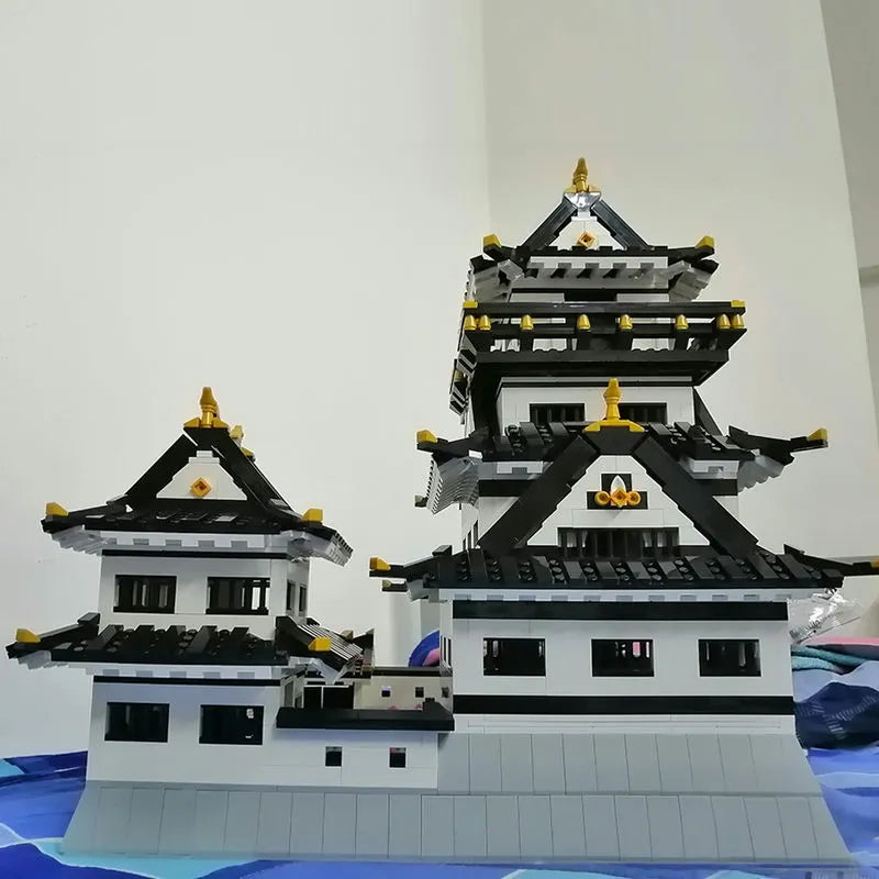 Mould King MOC Building Block Set: View Sakura Himeji Castle, Model K22006