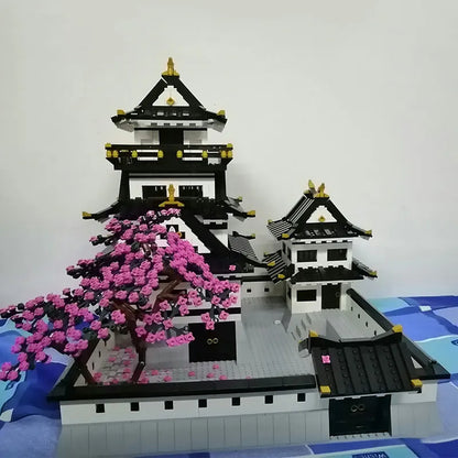 Mould King MOC Building Block Set: View Sakura Himeji Castle, Model K22006