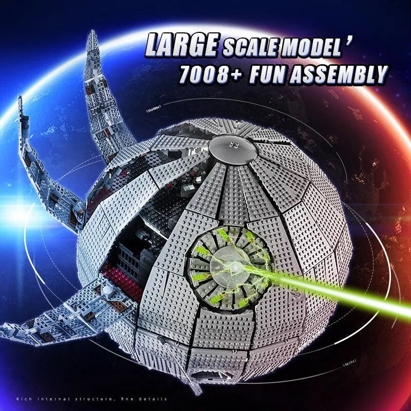 Mould King MOC Building Block Set: Star Wars MOC UCS Death Star 2 EU, Model K21034
