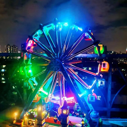 Mould King MOC Building Block Set: Motorized RC Ferris Wheel, Model K11006
