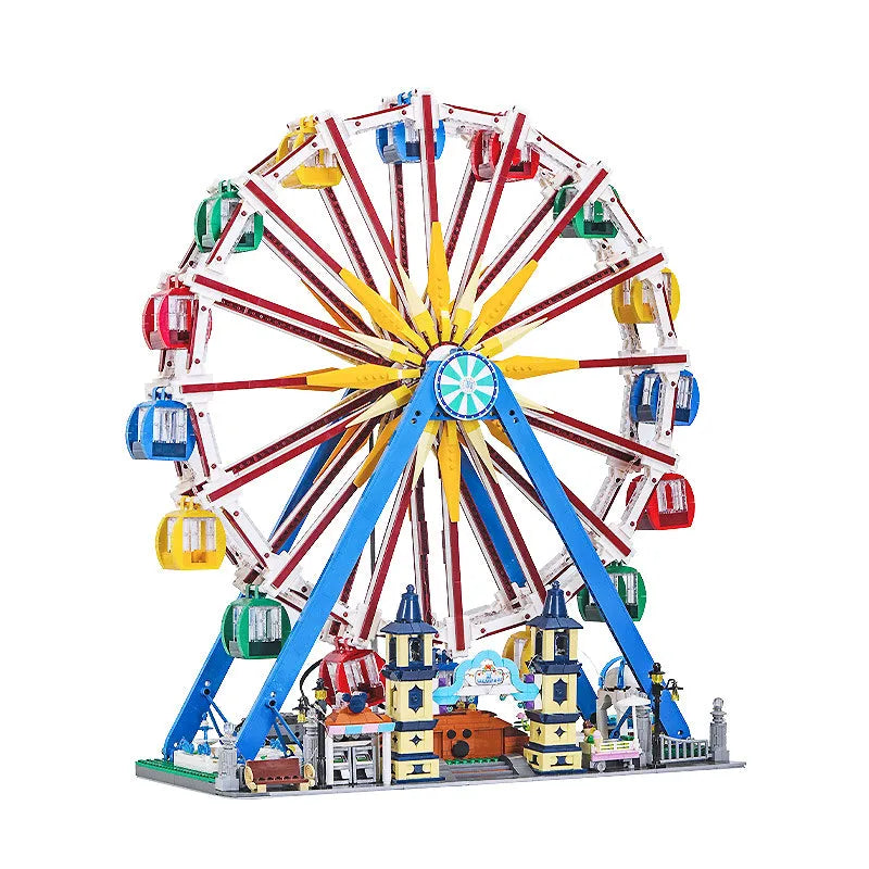 Mould King MOC Building Block Set: Motorized RC Ferris Wheel, Model K11006