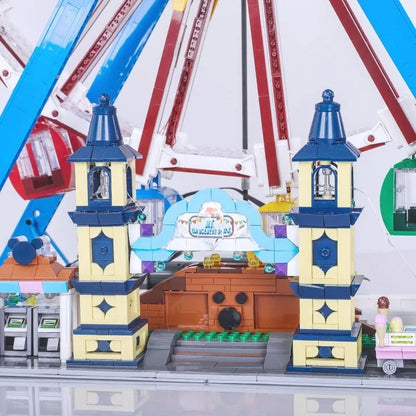 Mould King MOC Building Block Set: Motorized RC Ferris Wheel, Model K11006