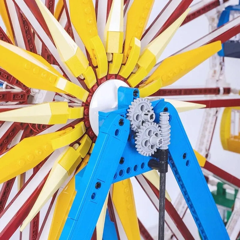 Mould King MOC Building Block Set: Motorized RC Ferris Wheel, Model K11006