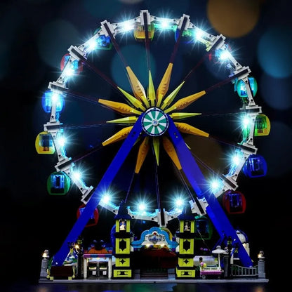 Mould King MOC Building Block Set: Motorized RC Ferris Wheel, Model K11006